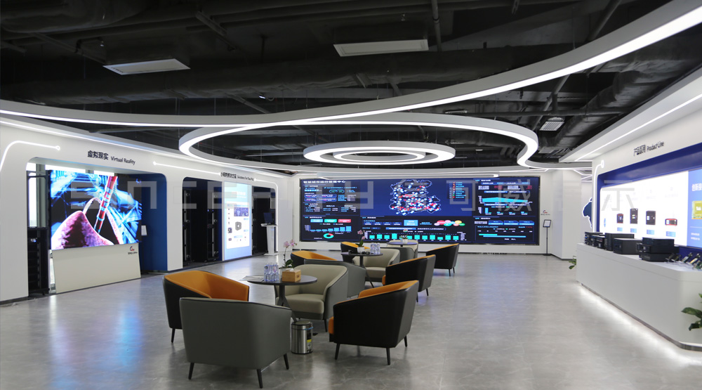 卡萊特科技通信企業(yè)展廳設(shè)計