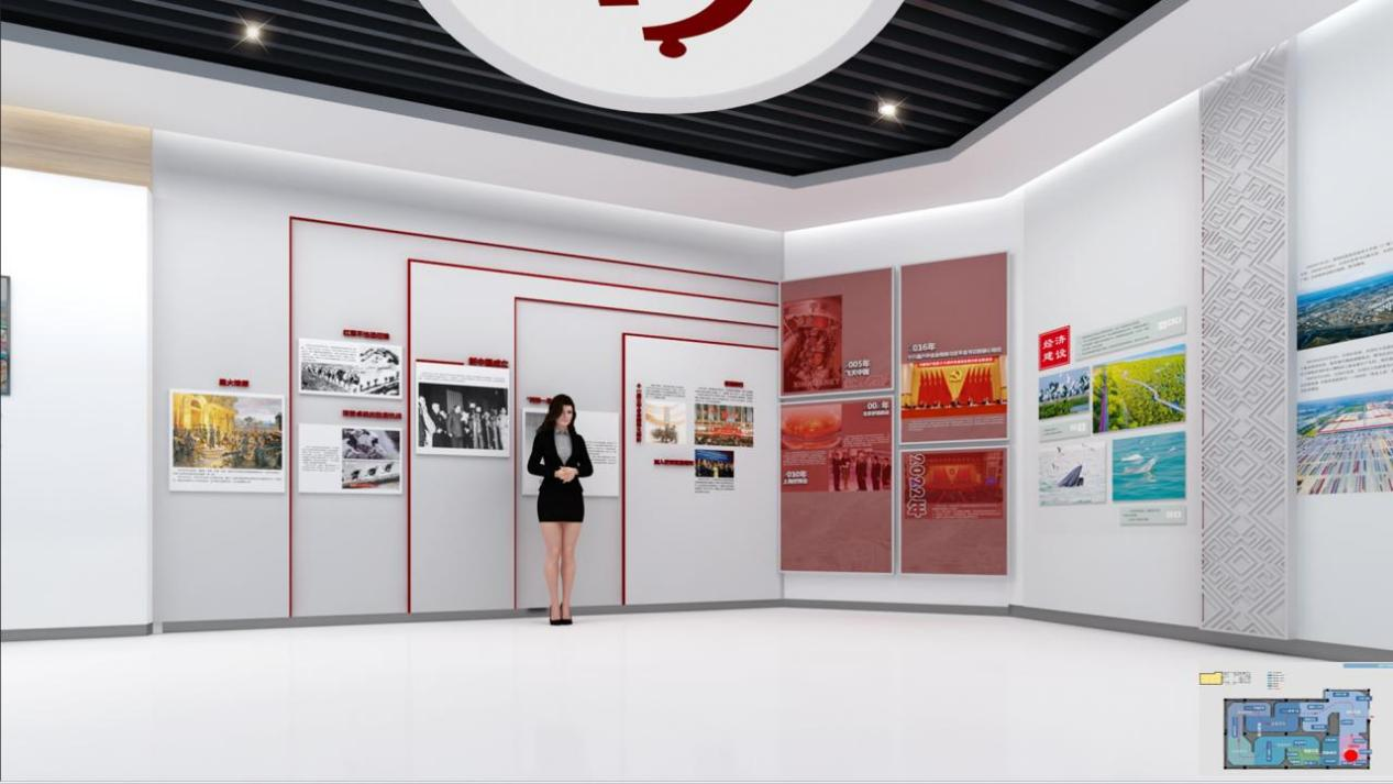 浙江久事集團(tuán)展廳設(shè)計效果圖